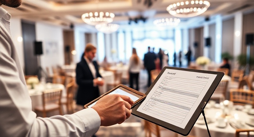 Read more about the article Essential Checklist for a Seamless Event Day: From Setup to Send-Off
