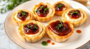 Read more about the article An Elegant and Delicious Appetizer: Goat Cheese Tartlets with Onion Jam for Your Wedding
