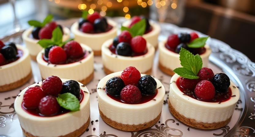 Read more about the article Decadent Dessert Ideas: Mini Cheesecake Boppers for a Festive Touch