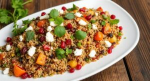 Read more about the article Healthy and Elegant: Quinoa Salad with Roasted Vegetables for Your Celebration