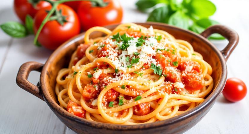 Read more about the article A Delicious and Easy Recipe for Creamy Ricotta and Tomato Pasta