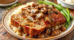 Read more about the article Meatloaf with Mushroom Gravy: The Perfect Choice for Your Events