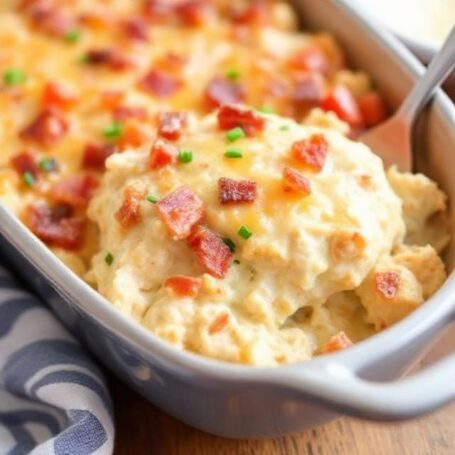 Cheesy Chicken Bacon Ranch Casserole: The Perfect Dish for Your Events