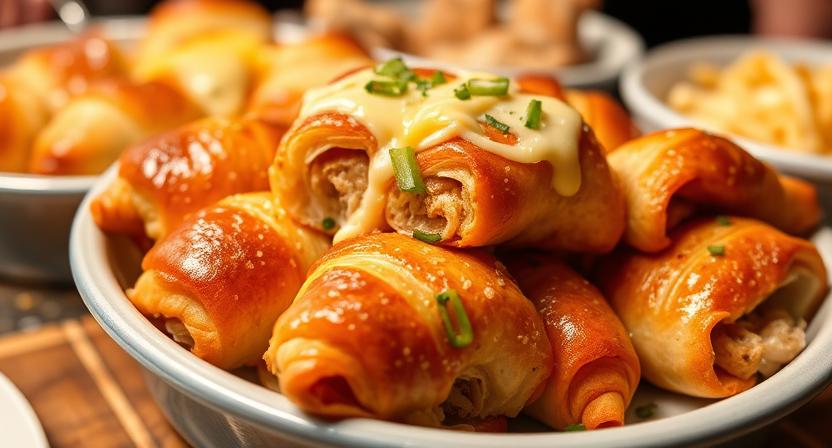 Read more about the article Easy Cheesy Chicken Crescent Rolls Recipe